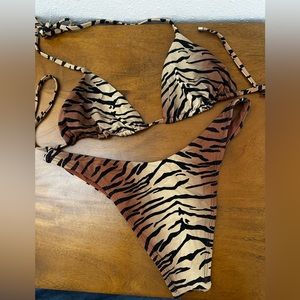 Vitamin A swim tiger print bikini